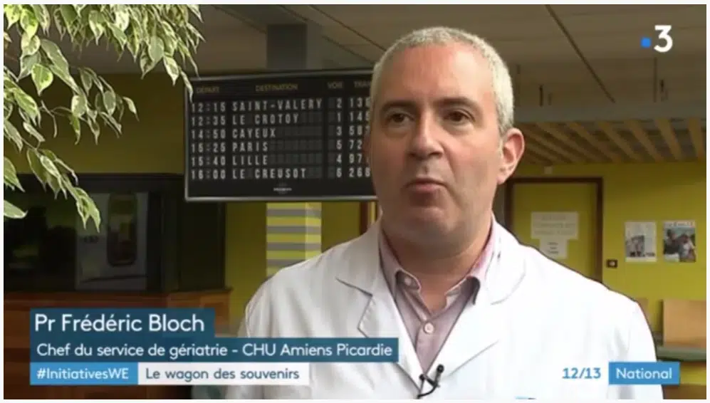 Dr. Bloch, professor of geriatric medicine